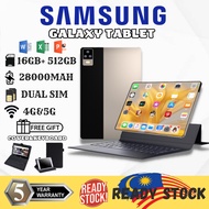 [READY STOCK]2023 New Tablet Samsung Galaxy Tablet Learning Tablet for Online Classroom HD Tablet Android