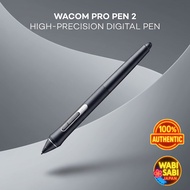 Wacom Pro Pen 2 KP-504E — Black Aluminum High-Precision Digital Pen for Wacom Tablets