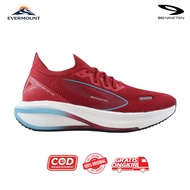 MERAH 910Nineten Running Shoes - KISHI RUN ACTIVE RED/ LIGHT BLUE