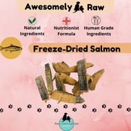 Freeze-dried Salmon Pet Snack Pet Cat Treats 宠物零食 三文鱼冻干 手工零食 手工宠物零食 天然零食 宠物冻干零食