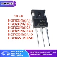 5PCS TO-247 HGTG30N60A4D HGTG30N60C3 HGTG30N60B3 HGTG20N60A4D HGTG30N60A4 HGTG5N120BND G30N60B3 G20N
