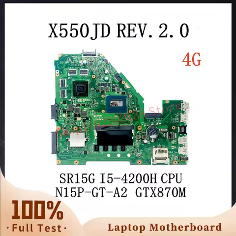 X550JD X550JX Laptop Motherboard For ASUS VivoBook FX50J X550JF A550J K550J F550J W50J X550JK X550J