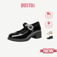 DUSTO Mary Jane Shoes Thick Heel Women's Shoes DW25C1246A