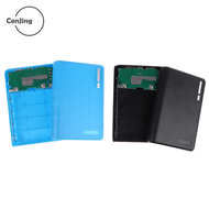 Cjing 4x18650ที่ใส่แบตเตอรี่5V DUAL USB Power Bank Battery BOX solderless Mobile Power Kit DIY SHELL Case CHARGING Storage Case