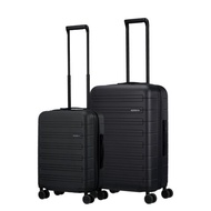 AMERICAN TOURISTER Novastream 2 Pc Set A (SPIN 55/20 TSA EXP SEC.ZIP + SPIN 67/24 TSA EXP SEC.ZIP) - Dark Slate