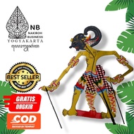Wayang Kulit Sapi Asli BIMA WERKUDARA BRATASENA Mini 30 cm