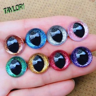 TAYLOR1 Safety Eyes for Amigurumi, Stuffed Animal Eyes 12mm Safety Eyes for Crochet, 3D DIY Plastic 