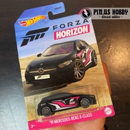 HOTWHEELS 19 MERCEDES BENZ A CLASS FORZA HORIZON, ORIGINAL HOT WHEELS by MATTEL, DIECAST 1:64 HOTWHE