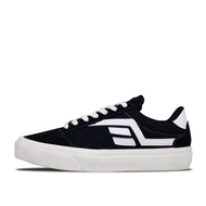 1489 - Aether Grey & Black Vulcanized Skate Shoes - FE4