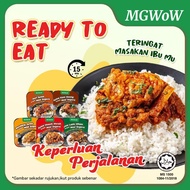 【HALAL】MGWoW Self-Heating Rice  | 15 Mins RTE Meal | Nasi Segera | No Water/Power Needed | Travel Fo