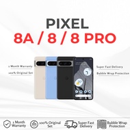 🌟BEST PRICE ORIGINAL USED🌟 Google Pixel 8A 5G/ 8 5G/8 PRO 5G(128 / 256 / 512GB) US SET  | CONDITION 