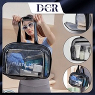 DCR Clear Travel Bag | Beg Mandi Lutsinar | Waterproof Gym Bag for Airport / Beach / Travel
