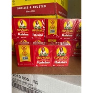 [Lot of 6 boxes] Sun-Maid Raisins pure Raisins 170g Natural grapes, No added sugar, Date: September 