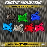 MESIN ENGINE MOUNTING ENGINE MOUNTING ENGINE BRACKET NINJA R SS M KIS CNC BY 2TC FACTORY