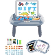 Gift for 1-2 Years Old Boy, Boy Toys with Magnetic Letters and Numbers, Portable Doodle Board Easel,