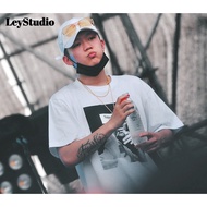 Heybig Smoking Kiss Bruce Lee t-shirt short-sleeved