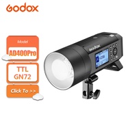 Godox AD400Pro 400Ws GN72 TTL 1/8000s HSS 2.4G X System Witstro All-in-One Outdoor Flash for Camera 