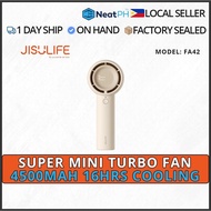 [ABLE]✵┅ JISULIFE FA42 Super-mini Turbo Fan Mini Handheld Portable Rechargeable