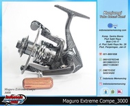 Reel Pancing Spinning Maguro Extreme Compe 3000