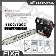 Honda chainsaw gasoline saw 20 inches 58cc/72cc 9.9KW Portable high Power saw made in japan outdoor 
