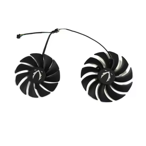 2Pcs/Set,CF1010U12S,CF9015H12S,GPU Cooler,Video Fan,For ZOTAC GAMING RTX 3070 Twin Edge OC White,GAM