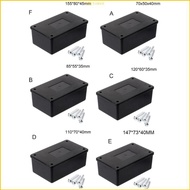 ST Black Plastic Instrument for Case Universal Plastic Electronic Project Box Small DIY Electronic P