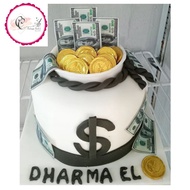 Kue Ulang Tahun Uang / Money Cake / Kue Ultah Custom / Kue Ultah Anak