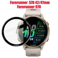Watch Screen Protector for Garmin Forerunner 970 570 42mm 47mm Clean Watch Protective Film