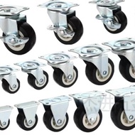 Caster 1 inch 1.25 inch Universal Wheel Furniture Pulley Drawer Directional Wheel Sliding Silent Whe