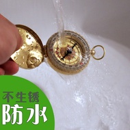 Needle Adventure Waterproof Compass Compass Luminous.Compass k Field Stitch Raw Mirror Pocket Watch