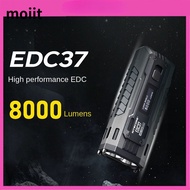 EDC37 flashlight with strong light charging and ultra bright long-range shooting