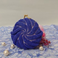 蘭口金珠包 DIY 材料包 編織/鉤針/口金珠包/零錢包/小零錢包