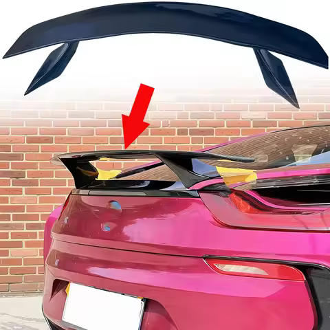 For BMW i8 Spoilers Wings ABS Carbon Fiber Tail Wing Auto Exterior Parts Aerodynamic Performance Tun