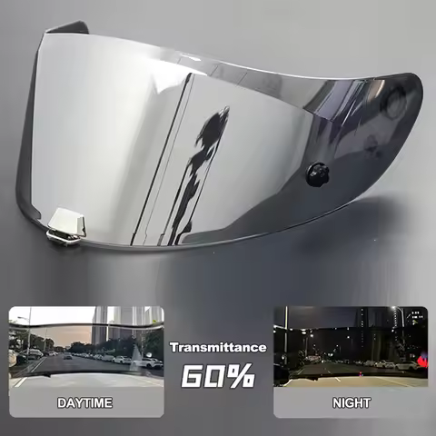 Motorcycle Helmets Visor Helmet Lens Visor Plating Uv Protection Motorcycle Lens Faceshield for HJC 