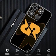 ITEL A60 Case ITEL A60S/ - Itel A60 Casing ITEL A60S/ - RRQ Motif - Premium Softcase - Case hp - Cas