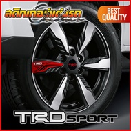 สติกเกอร์ ติดล้อแม็ก Fortuner TRD Sport #สติกเกอร์ติดรถ