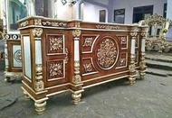 Buffet Pendek Nusantara/ buffet TV/ buffet jati/ buffet murah/ Jepara cushion/ furniture Jepara