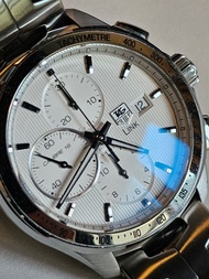 原價$35000 Tag Heuer 豪雅 Link Carrera 16 automatic chronograph 機械計時錶 44mm CAT2022.BA0952 行走功能全正常 淨錶 多格