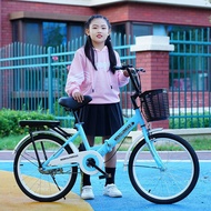 เด็กผู้หญิงจักรยานพับเก็บได้18/20นิ้ว7-8-9-10-12ปีเด็กสาววัยรุ่นจักรยานเด็กนักเรียนมัธยมปลาย