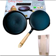 Galaxy Creper panacook 21cm FREE folding risol board 21cm teflon risol spring roll skin/ 21cm non-st
