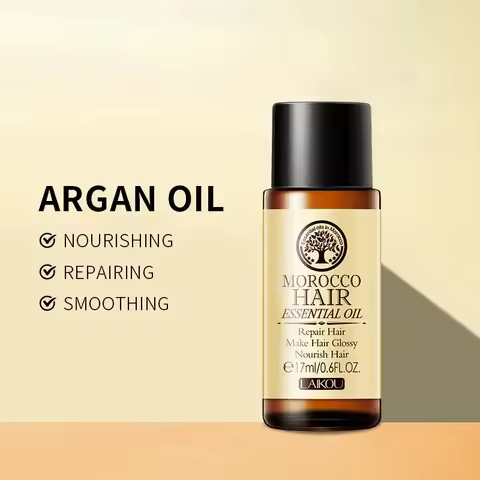 Hair Care Moroccan Pure Argan Oil Essential Oil for Dry Hair Types Multi-functional Care Products fo
