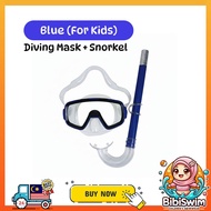 BIBISWIM Kids Adult Diving Goggle Mask Breathing Tube Snorkeling Mask Swimming Mask Swimming Googles