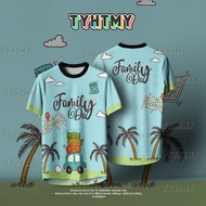 【Free custom】2025 Family Day NEW Design Malaysia Family Day jersey custom name baju t shirt lelaki h
