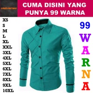 HIJAU MERAH HITAM PUTIH KEMEJA 99 COLORS 10XL 9XL 8XL 7XL 6XL 5XL 4XL 3XL XXL XL LMS Navy BLUE BCA L