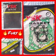 Motorcycle Parts Exhaust Emissions ❉FURY 125 / Fury 125 RR Overhauling Gaskets (Kawasaki) - MIUMOTO❦