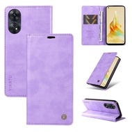 For OPPO Reno 11 10 7 8 Pro 5G / Reno 8T 8Z 7Z 6Z 5Z 5G Phone Case Magnetic Leather Wallet Card Slot
