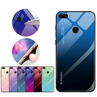 Fits Case Y7pro 2018 Glass For Huawei Y7pro 2018 Two-Color Y7pro Shockproof Soft Edge