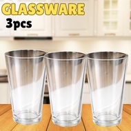 GLASSWARE Clear Drinking Water Glass Tea Juice Cup cocktail teacup tumbler baso tubigan water glass