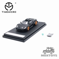 Time Micro 1:64 918 Spyder Black Gold Diecast Model Car
