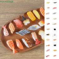 AQUAEDGE Simulation Sushi Model, Japanese Food Pretend Play Simulation Kitchen Toy, Artificial Cooki